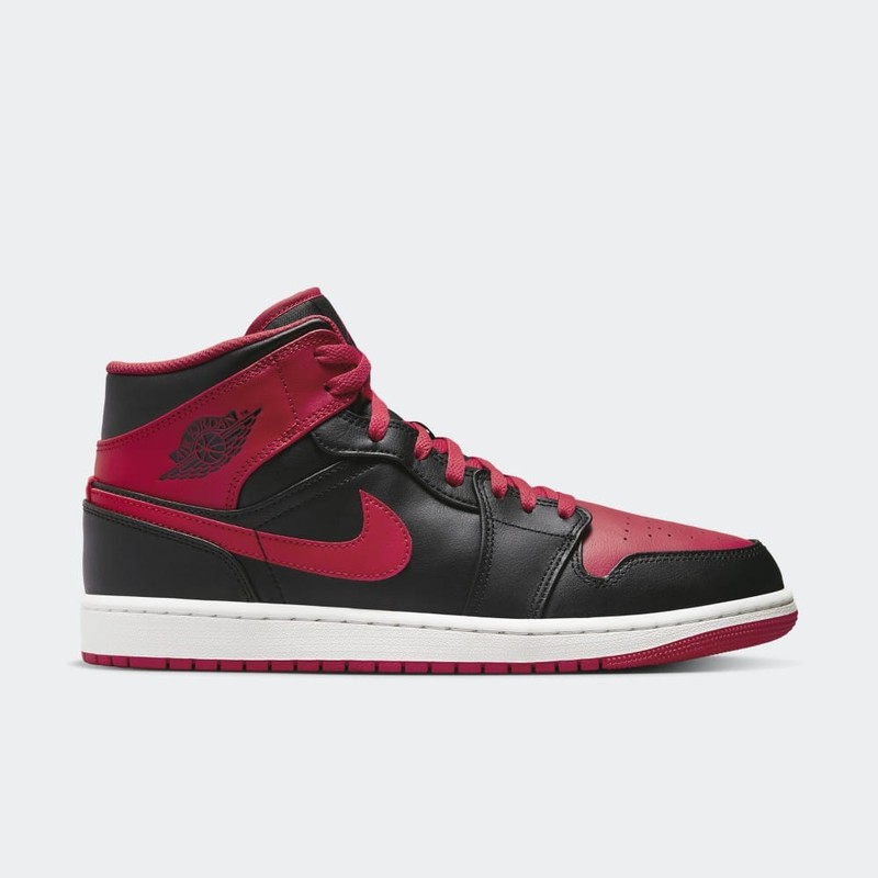Air Jordan1 MID 桜木花道 DQ8426-060 Bred Buty Air Jordan 1 Mid Alternate Bred (DQ8426-060) freshshoes